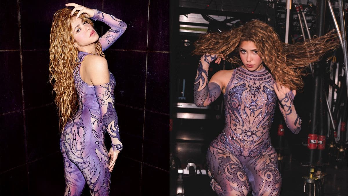 Shakira vistiendo un diseño de Dario Mittmann