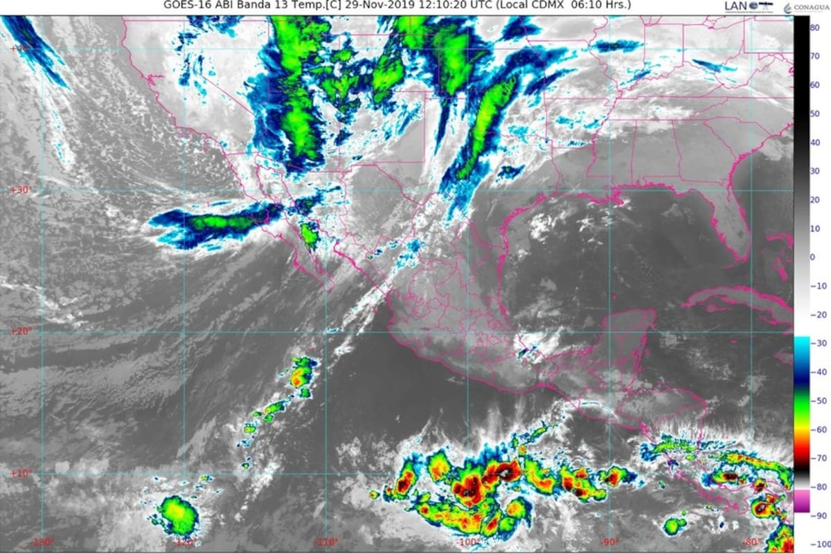 Ambiente frío con posibles nevadas o aguanieve en noroeste de México