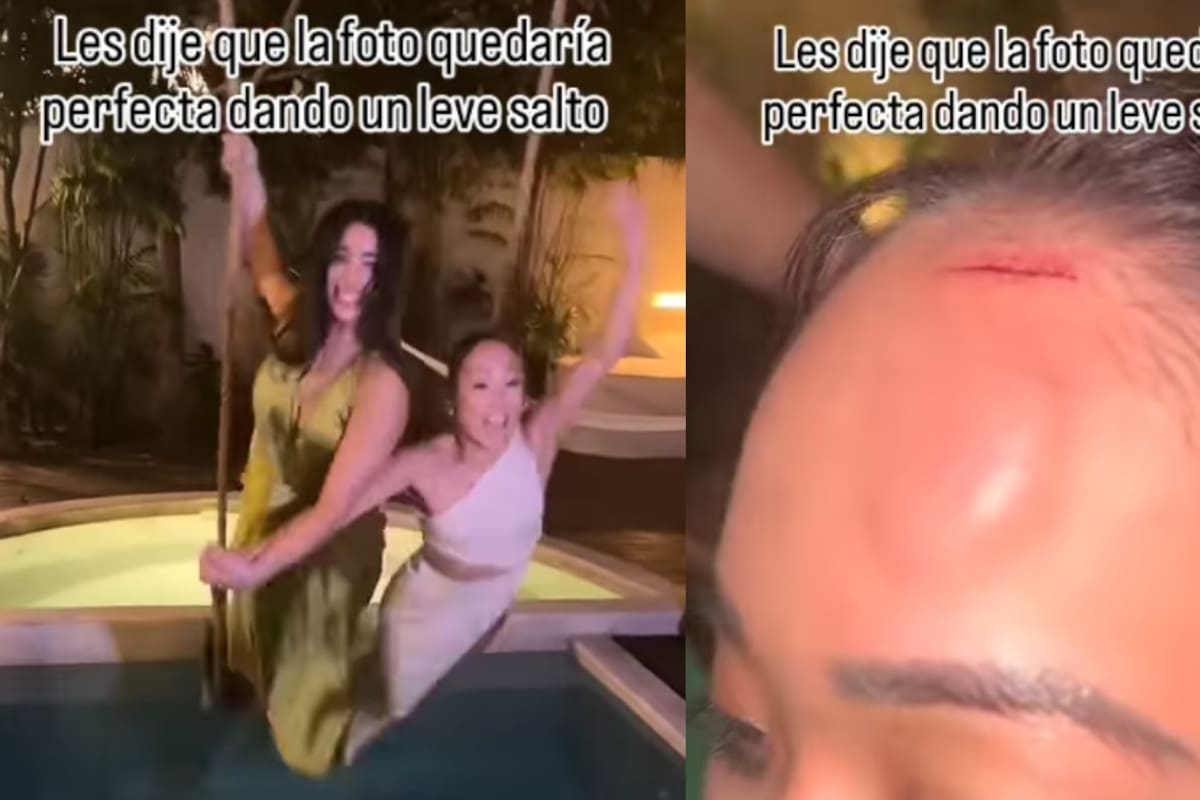 Vestidas para la foto… pero no para la caída: Fiesta termina en tragedia aesthetic