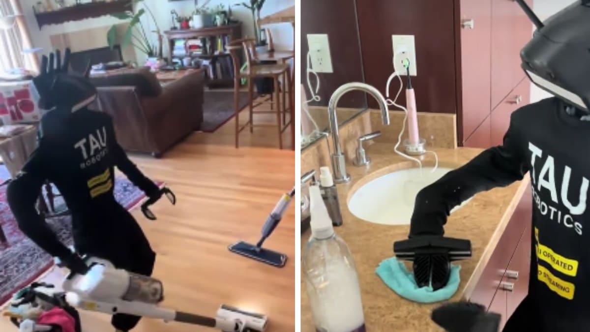 Robots humanoides limpian casas en San Francisco por 30 dólares la hora; una usuaria de TikTok muestra cómo funciona