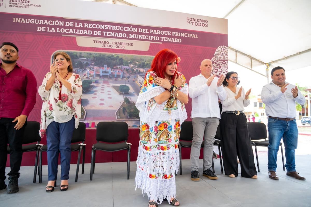 Layda Sansores salió del país para compartir con sus hijos y familia y aseguró que el Congreso le otorgó permiso