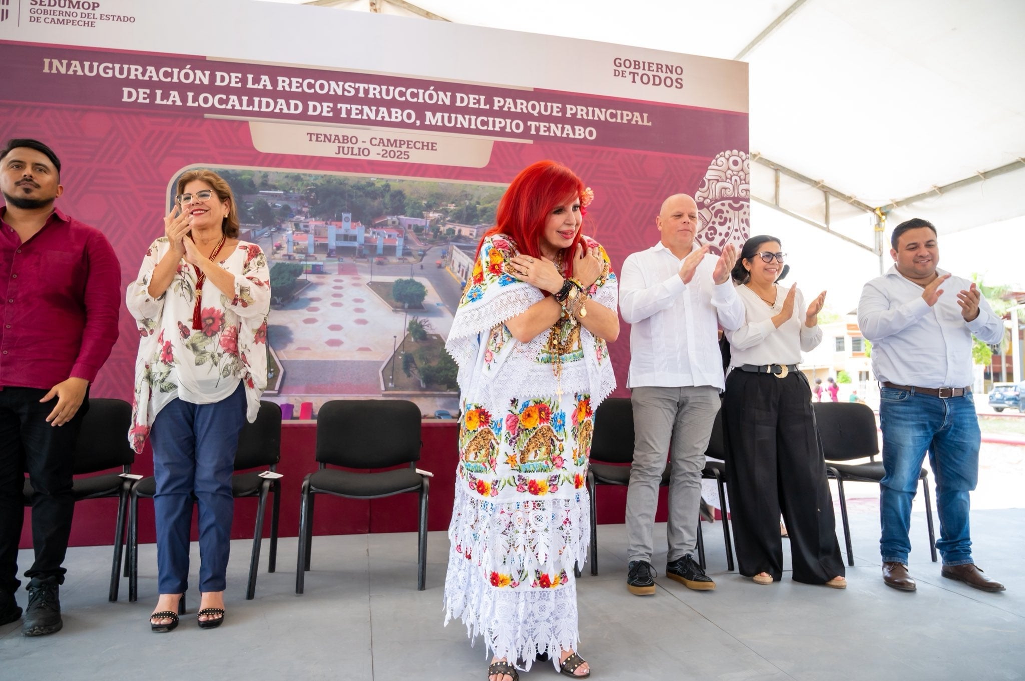 Layda Sansores San Román, gobernadora del estado de Campeche.| Crédito: @LaydaSansores