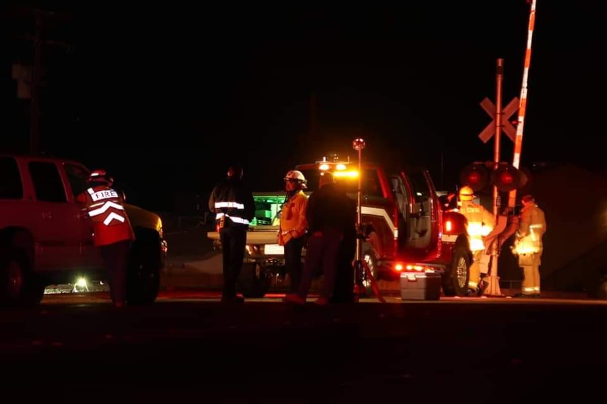 Tren para transporte de químicos se descarrila en El Centro, California
