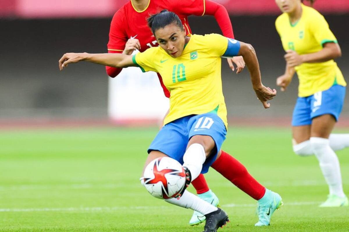 Juegos Olímpicos: las futbolistas brasileñas Marta y Formiga ya hacen
historia en Tokyo 2020