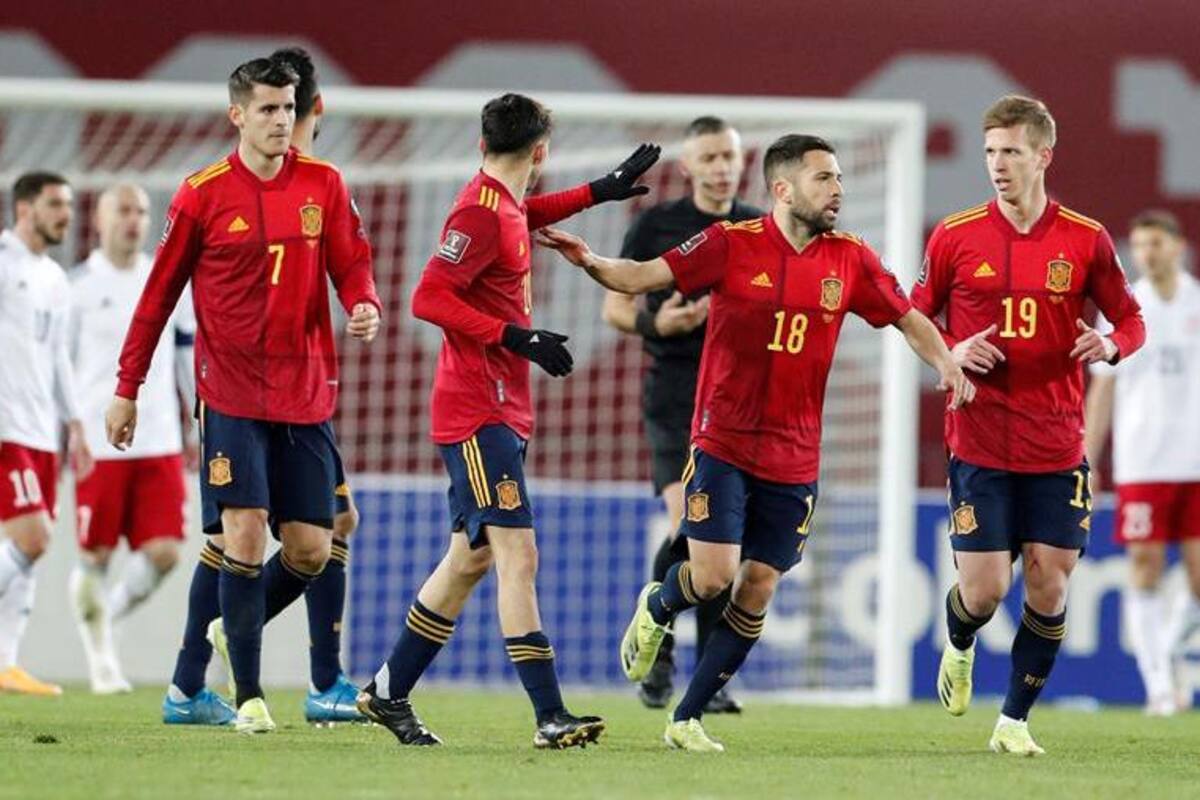 Agónico triunfo de España ante Georgia en las eliminatorias europeas