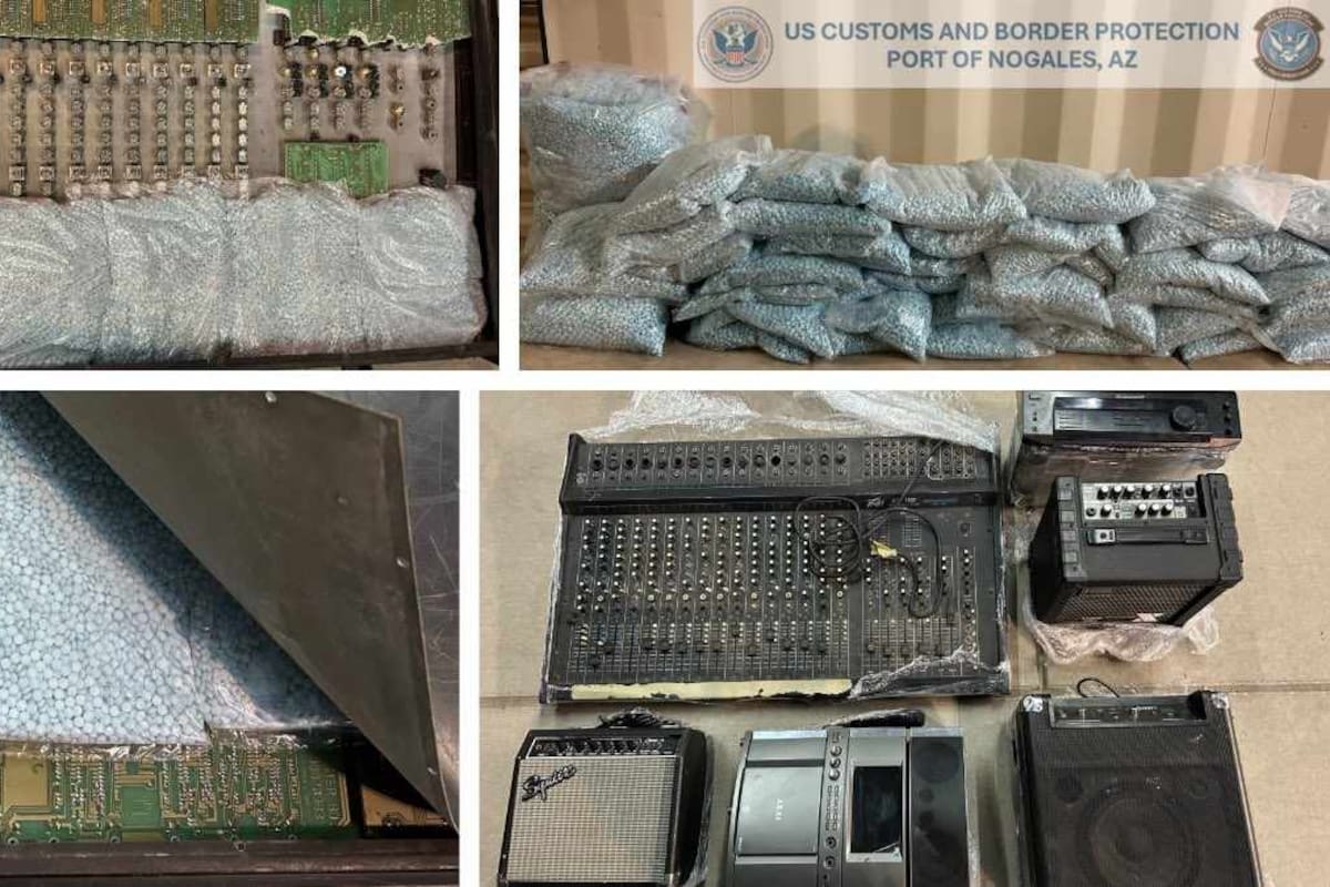 Continúan decomisos de narcóticos y armas en garitas de Nogales