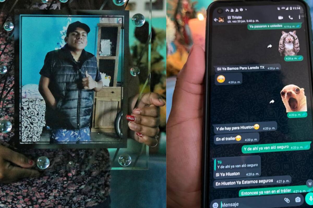 Pablo, migrante que murió en tráiler de Texas, envió fotos y videos de sus últimos días a su familia