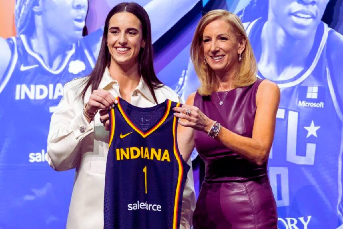 WNBA: Caitlin Clark fue la primera selección del draft de la WNBA 2024 con Indiana Fever