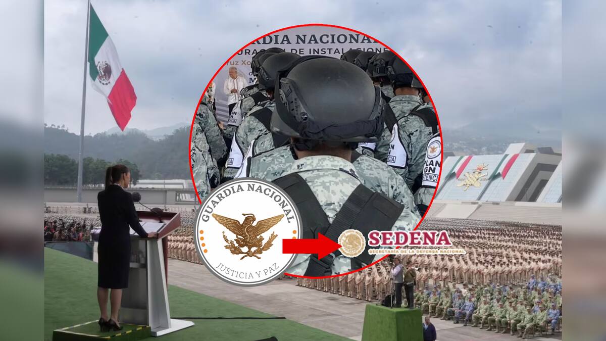 La Guardia Nacional pasaría al mando de la Sedena y Claudia Sheinbaum explica por qué esta reforma no sería "militarización". | @Claudiashein