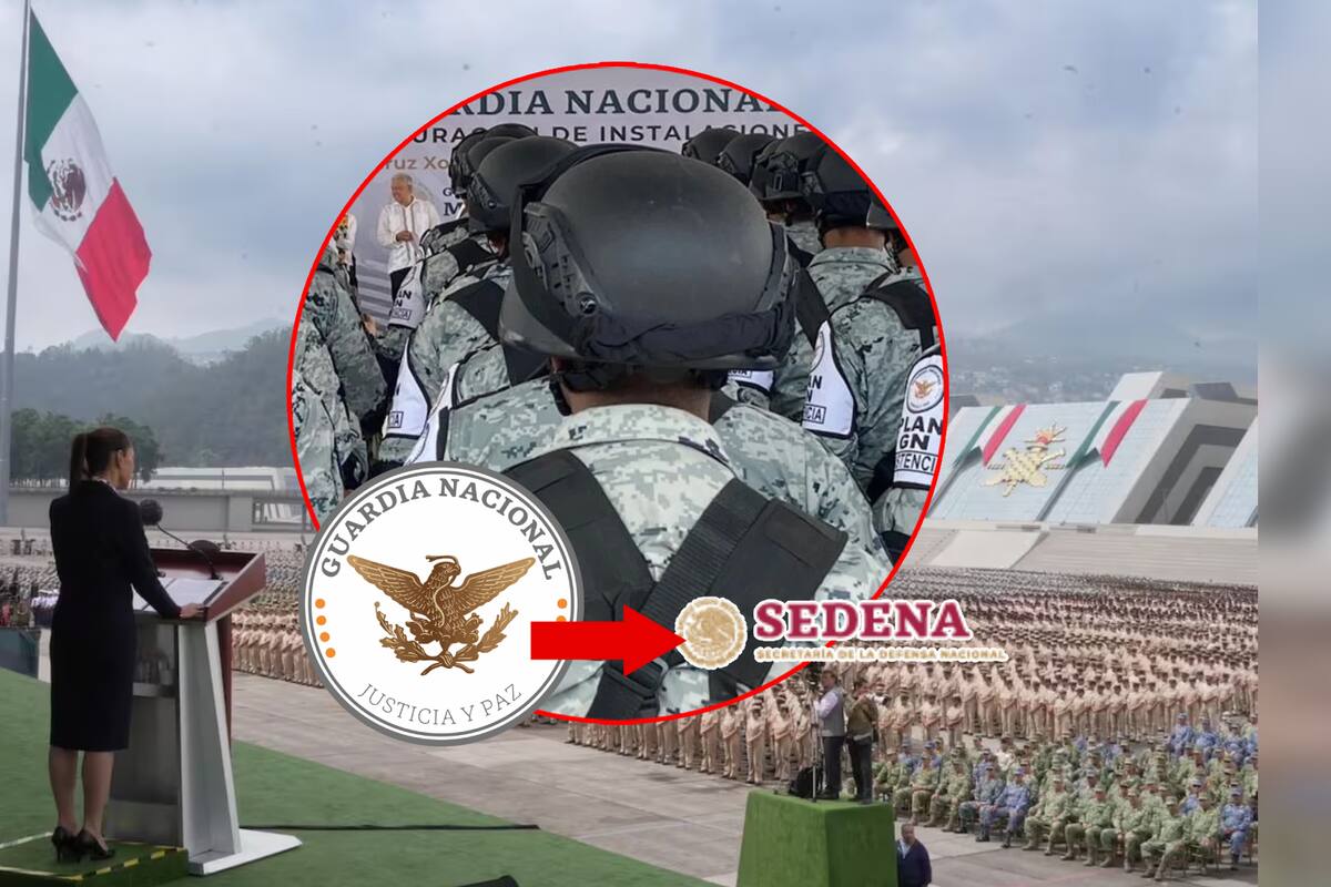 Sheinbaum niega que incorporar la Guardia Nacional a la Sedena sea militarización y explica por qué