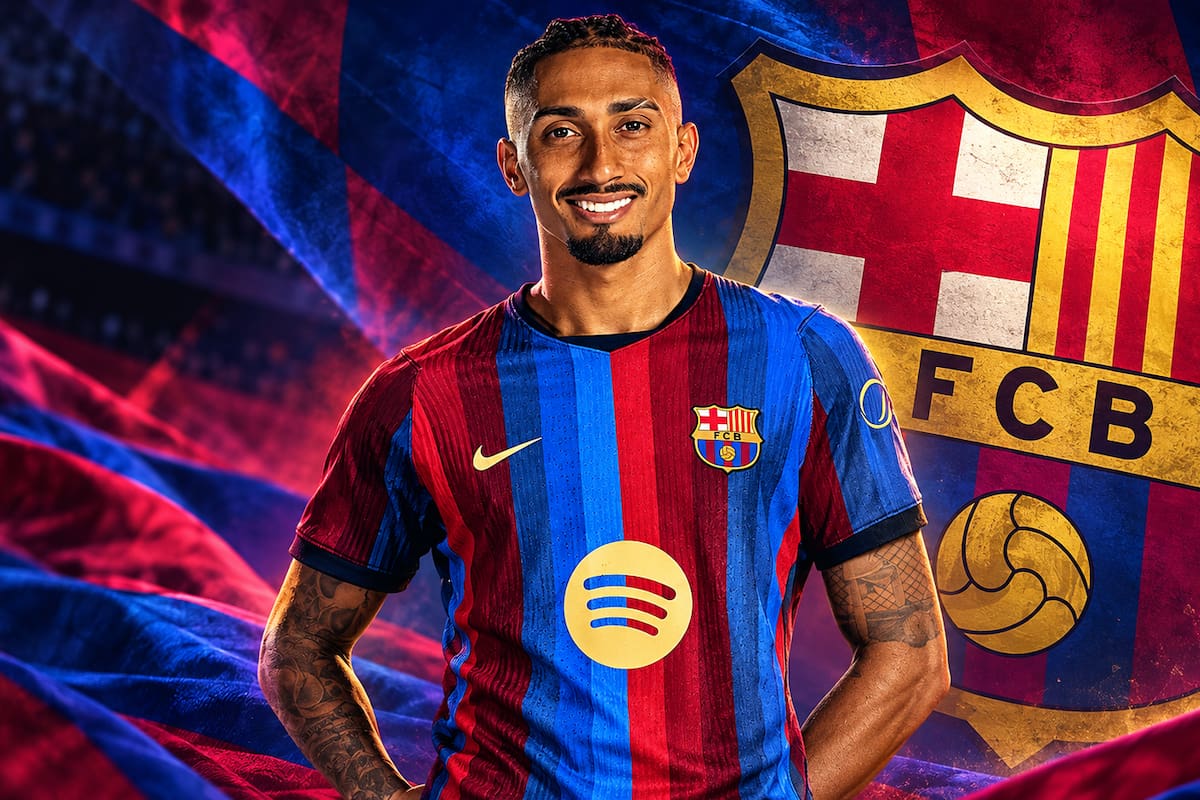 ¿Por qué Raphinha es baja del Barcelona y cuándo volverá a jugar? Los partidos que se perderá