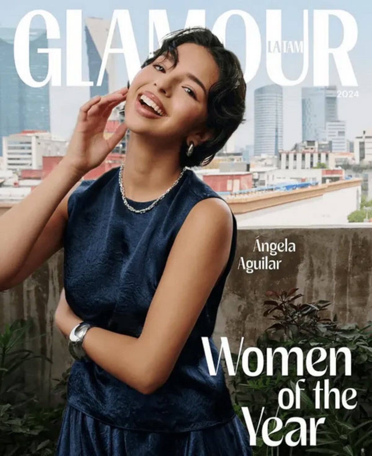 Ángela Aguilar fue reconocida como “Mujer del Año” en la categoría de música regional mexicana por la revista Glamour.