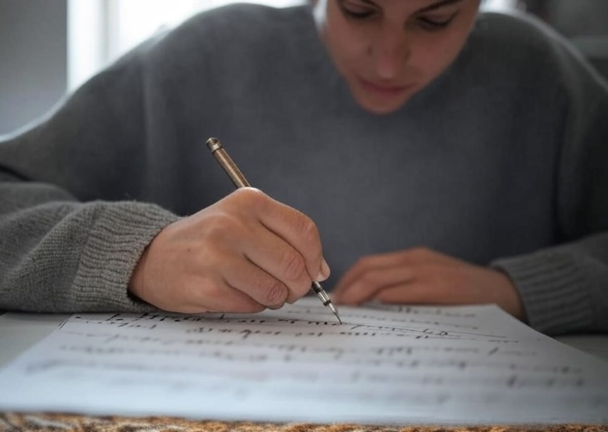 La creciente preocupación por el impacto del uso del teclado en la educación ha llevado a la reintroducción de la caligrafía cursiva en diversas escuelas primarias de Estados Unidos. Foto: Grok