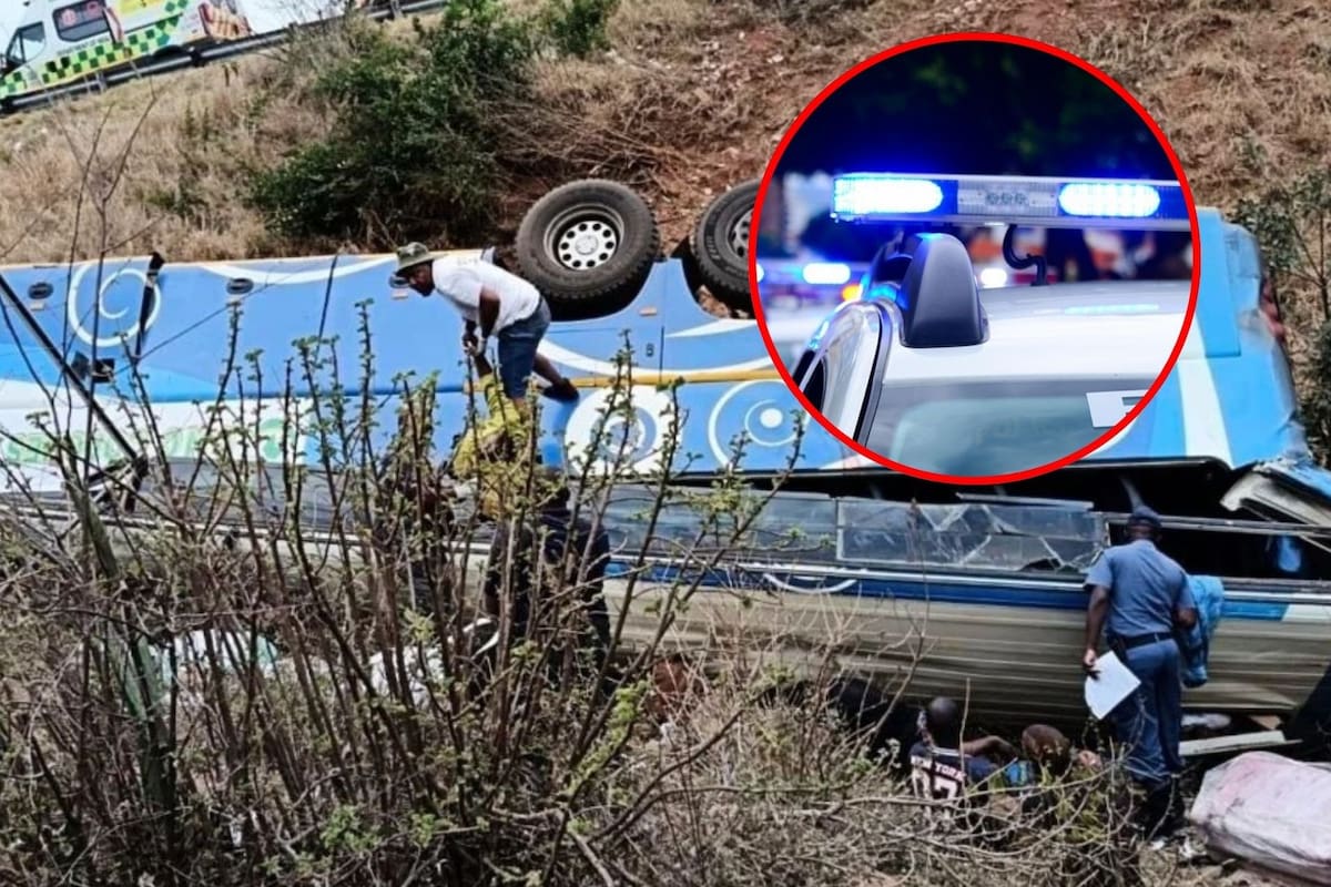 Al menos 42 muertos tras accidente de autobús en zona montañosa de Limpopo, Sudáfrica