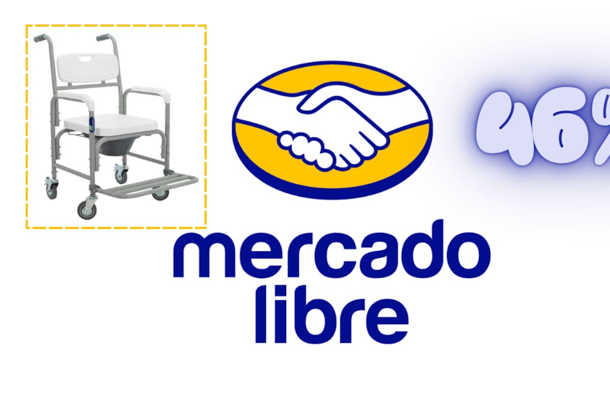 Oferta imperdible: Silla de baño para adultos mayores o con movilidad reducida a menos de la mitad de precio