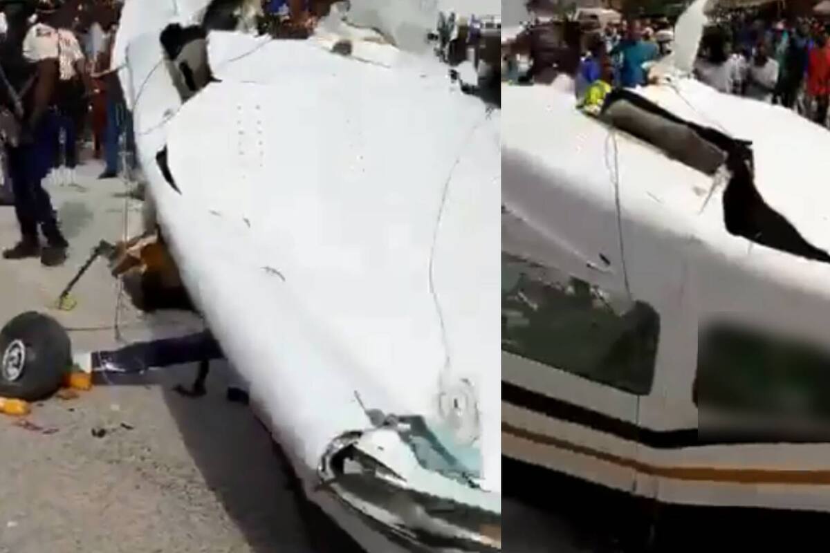 Cinco personas mueren tras un accidente de avión en zona urbana de Puerto Príncipe