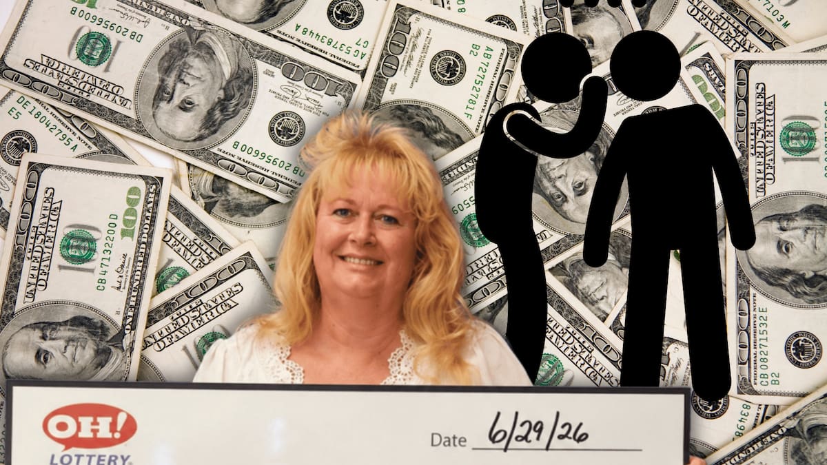 Mujer de Estados Unidos gana 30 mil dólares en la lotería, tras escuchar la voz de su difunto esposo que le aconsejó comprar un boleto de lotería