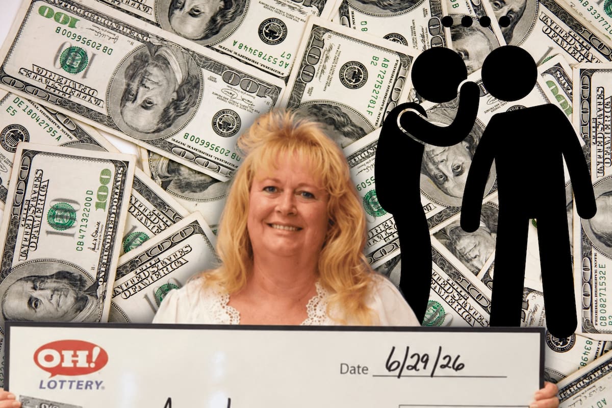 Mujer de Estados Unidos gana 30 mil dólares en la lotería, tras escuchar la voz de su difunto esposo que le aconsejó comprar un boleto de lotería
