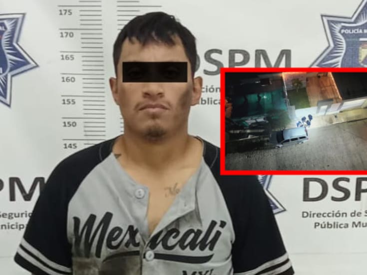 Intentó huir, pero el dron lo delató: cae acusado de violencia familiar en Mexicali