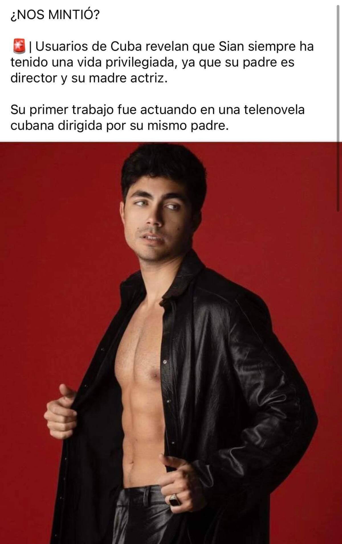 Sian no es lo que dice ser, aseguran.