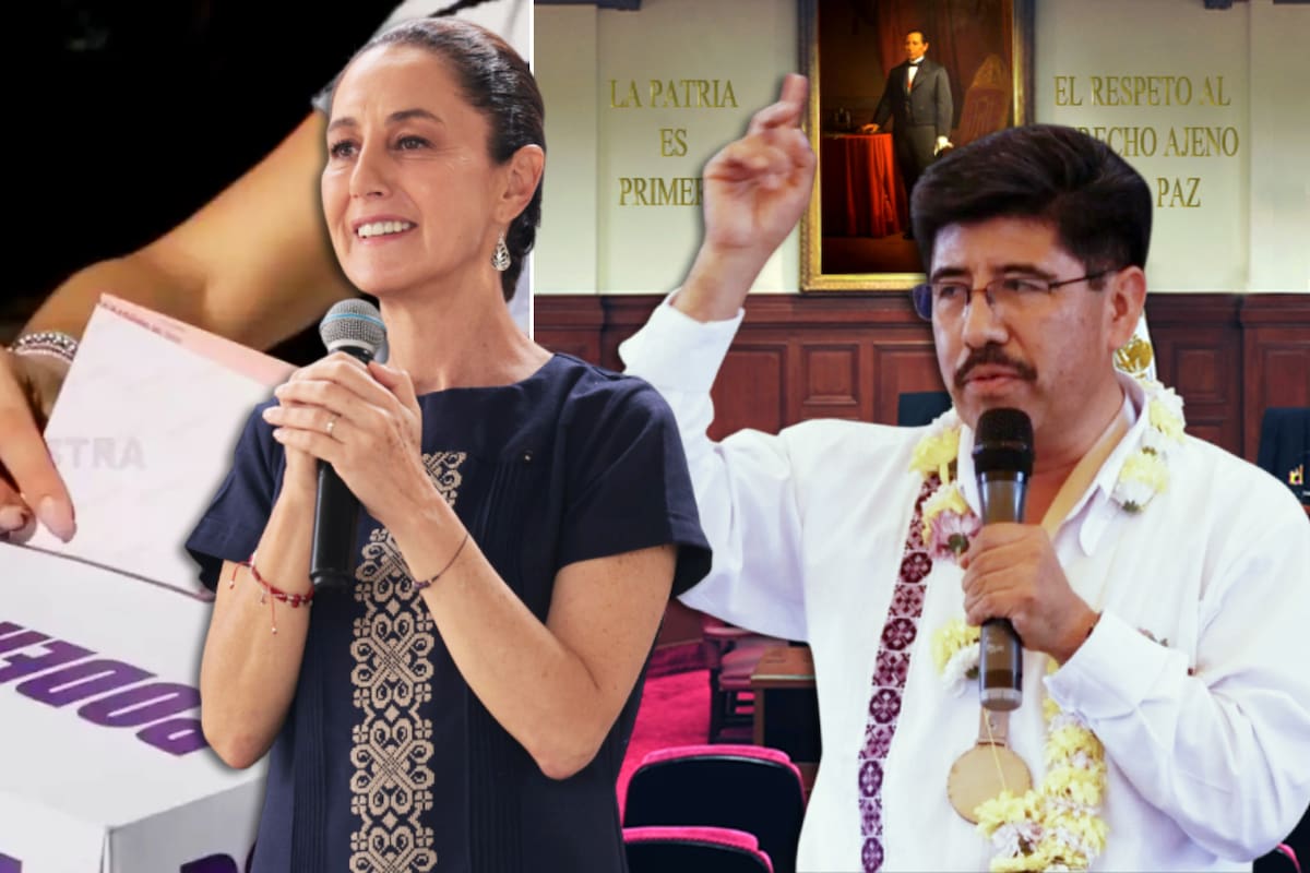 Sheinbaum dice que “nunca hubiera llegado” a ser presidente de la SCJN “un indígena mixteco” como Hugo Aguilar, “si no lo hubiera decidido el pueblo”