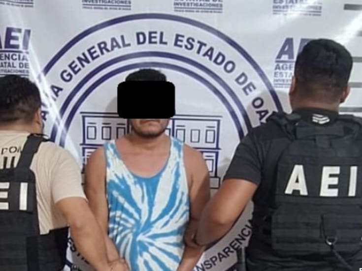 Detienen en Oaxaca a hombre que intentó quemar viva a su esposa, le roció gasolina e intentó prenderle fuego