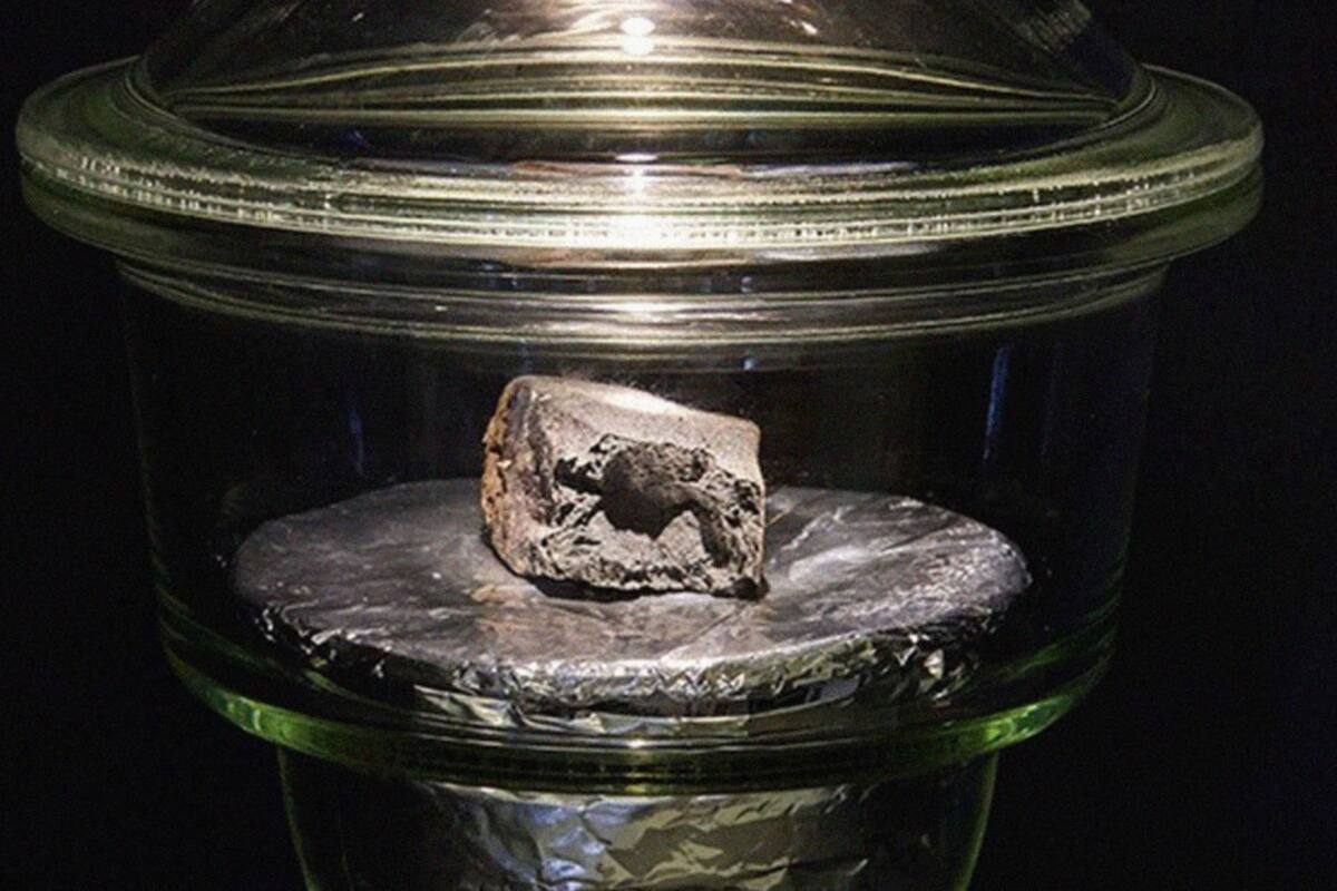 Raro meteorito podría contener secretos del origen de la vida en la Tierra