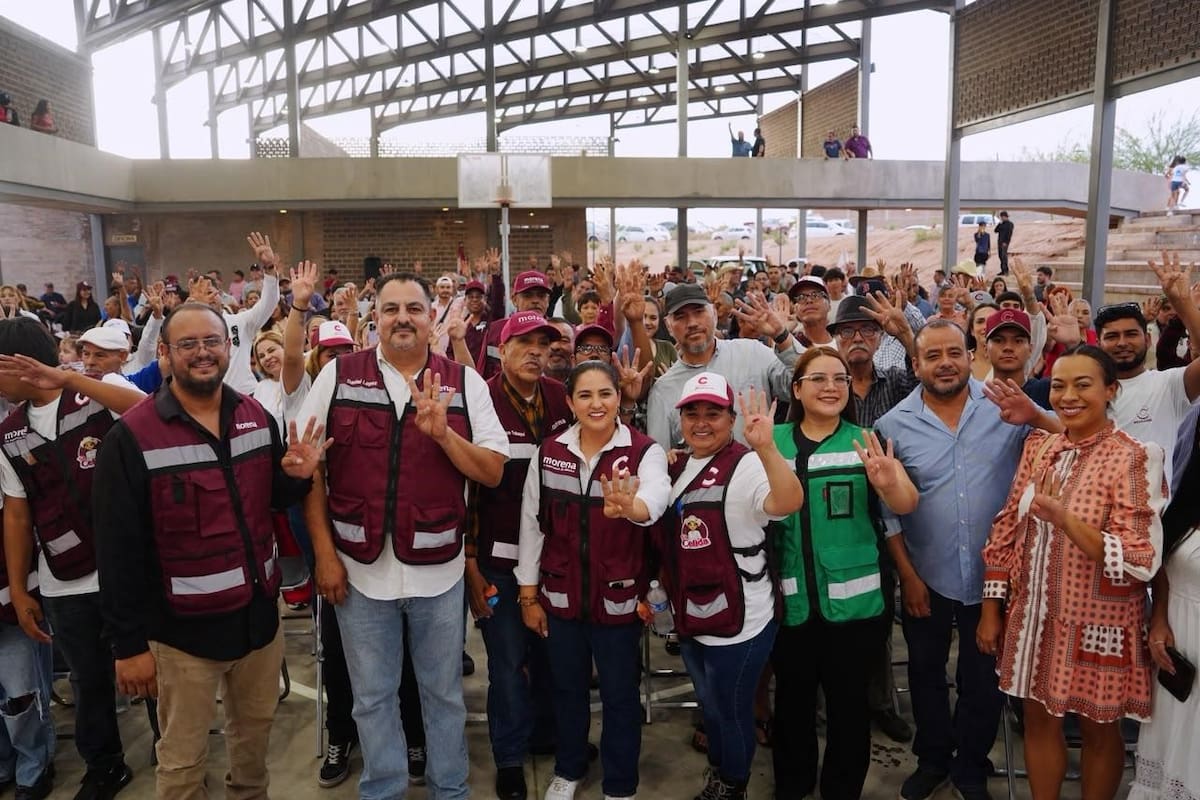 Agua Prieta representa un ejemplo de la consolidación de la Cuarta Transformación: Célida López