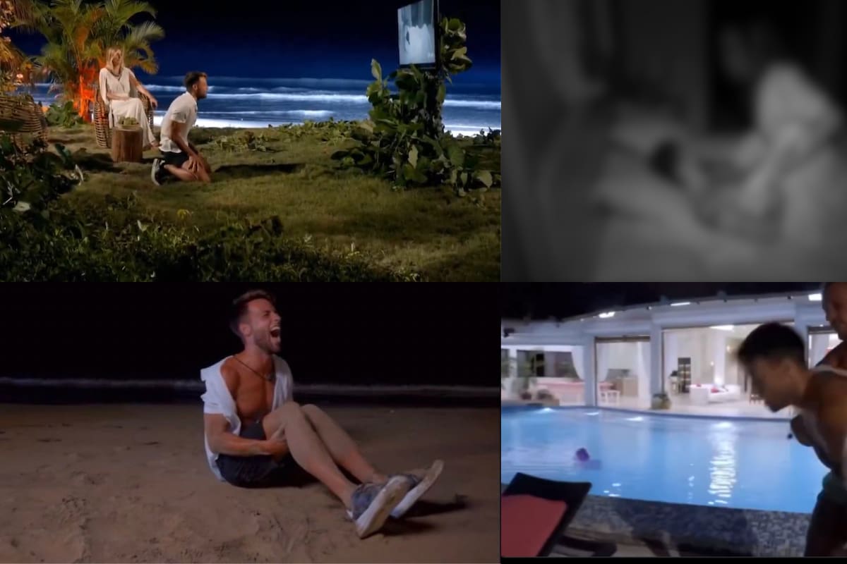 Participante de reality show ve en vivo cómo su novia tiene relaciones con otro y su reacción se hace viral