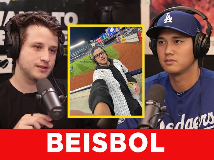 El youtuber Roberto Mtz está enamorado... del beisbol: el influencer redescubrió al “rey de los deportes” y aún no decide cuál es su equipo favorito