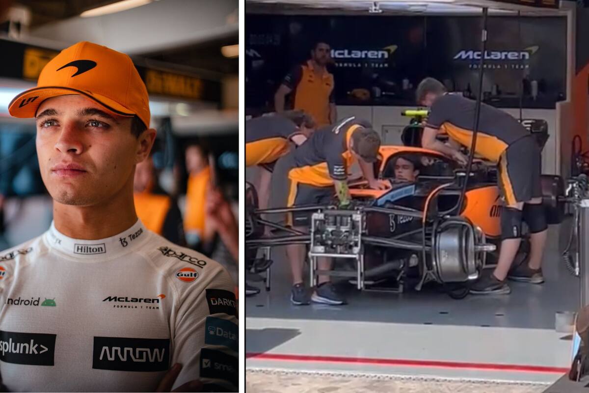 Norris podría ausentarse en GP de Brasil por intoxicación