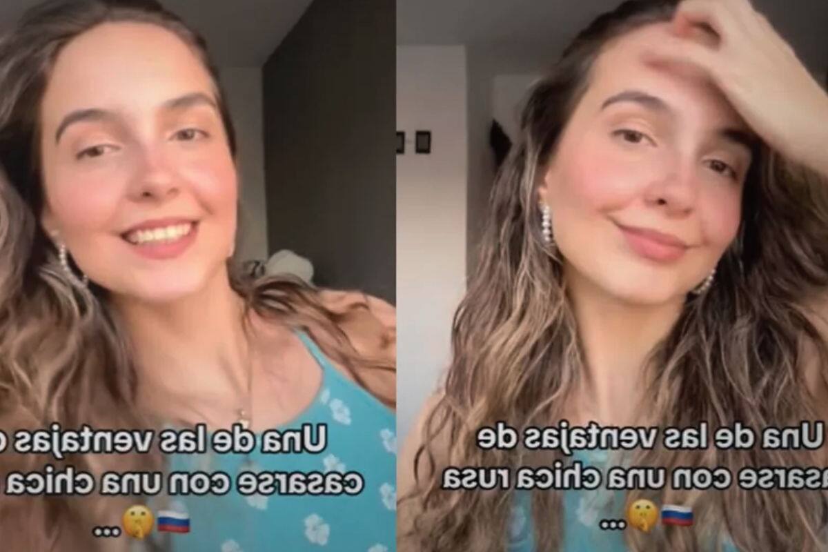 VIDEO | Rusa confiesa las ventajas de casarse con una mujer de su país