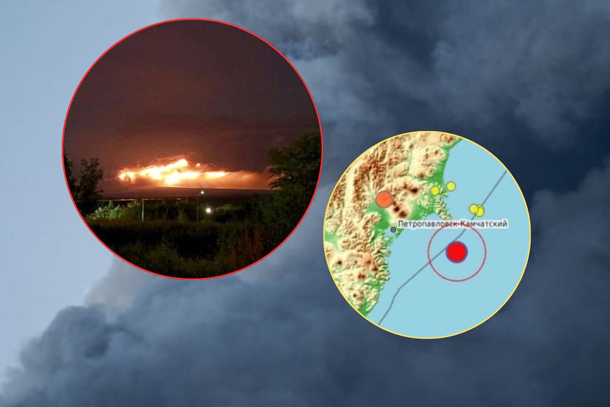 Terremoto en Rusia: Volcán entra en erupción tras sismo de magnitud 7.0