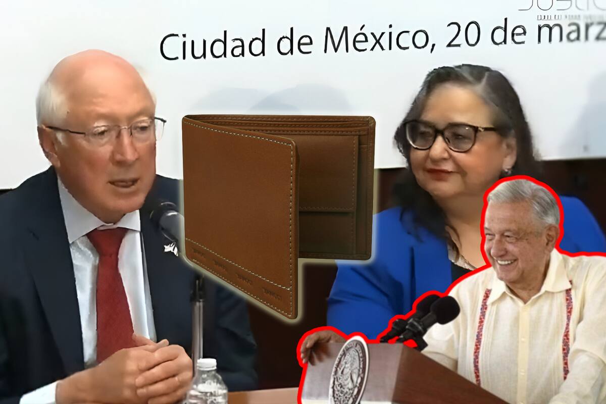 “Cuidado con la cartera”, AMLO advierte a Ken Salazar por reunión con ministros