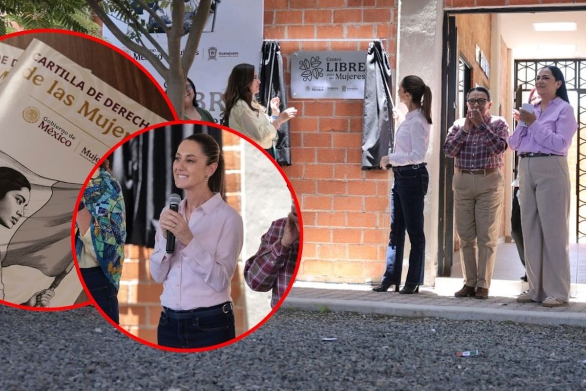Claudia Sheinbaum inaugura en Silao un Centro Libre para Mujeres, con asesorías, talleres y apoyo integral “no hay nada más poderoso que cuando nos juntamos las mujeres”