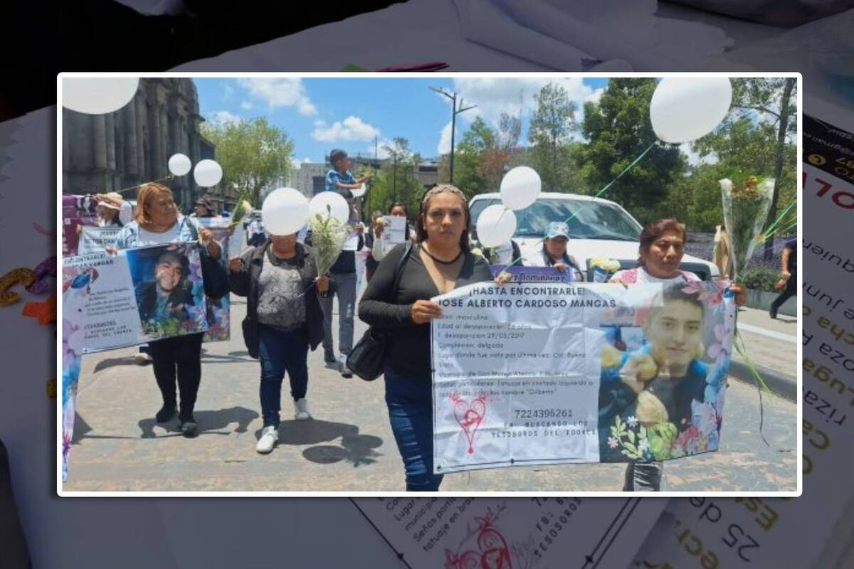 Con bordado y misa, conmemoran el Día Internacional de los Desaparecidos en el Estado de México