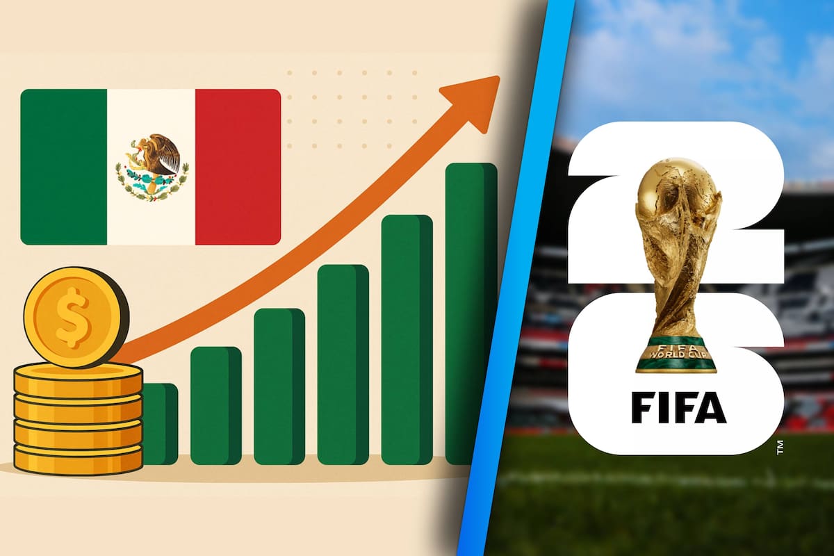 México se prepara para recibir una de las mayores inyecciones económicas en su historia gracias al Mundial 2026