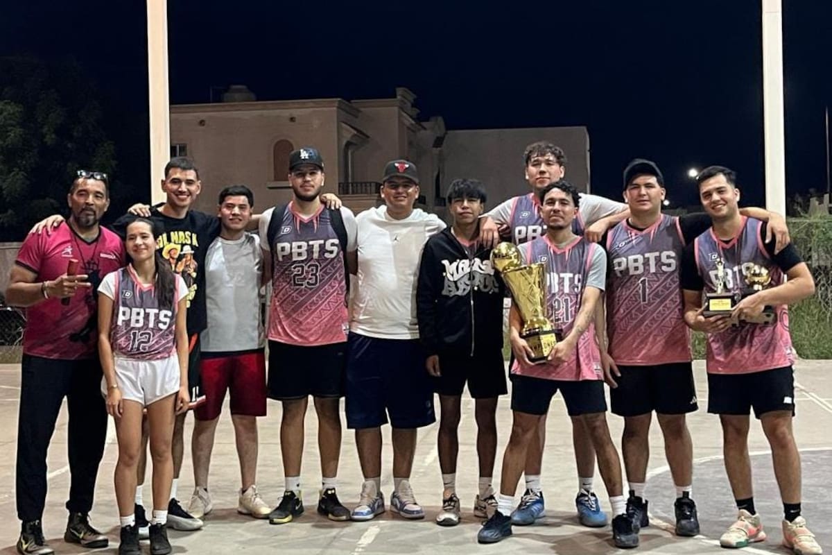 Logra PBTS bicampeonato en Streetball Juvenil HMO