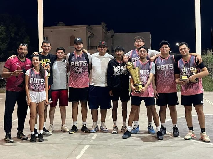Logra PBTS bicampeonato en Streetball Juvenil HMO