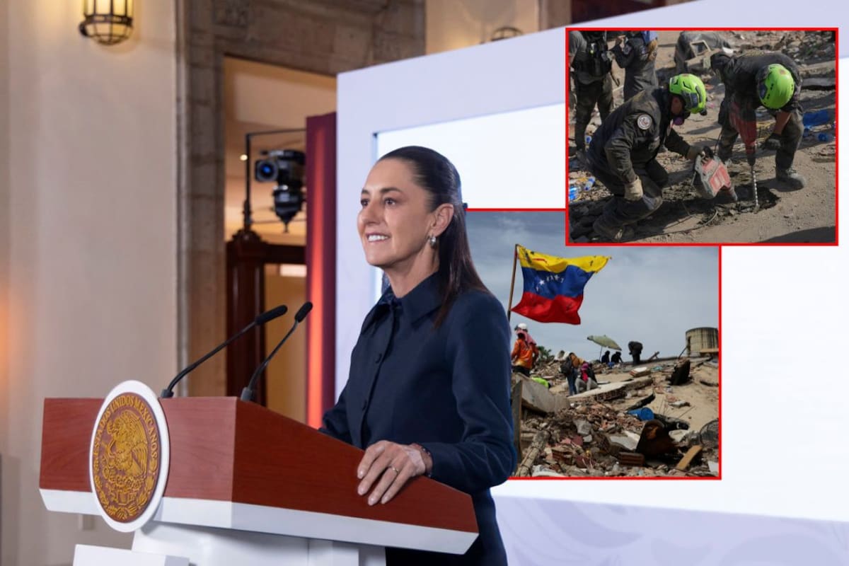 México se dice dispuesto a enviar más apoyo a Venezuela si hay nuevas peticiones tras los sismos que dejaron 4 mil 490 muertos