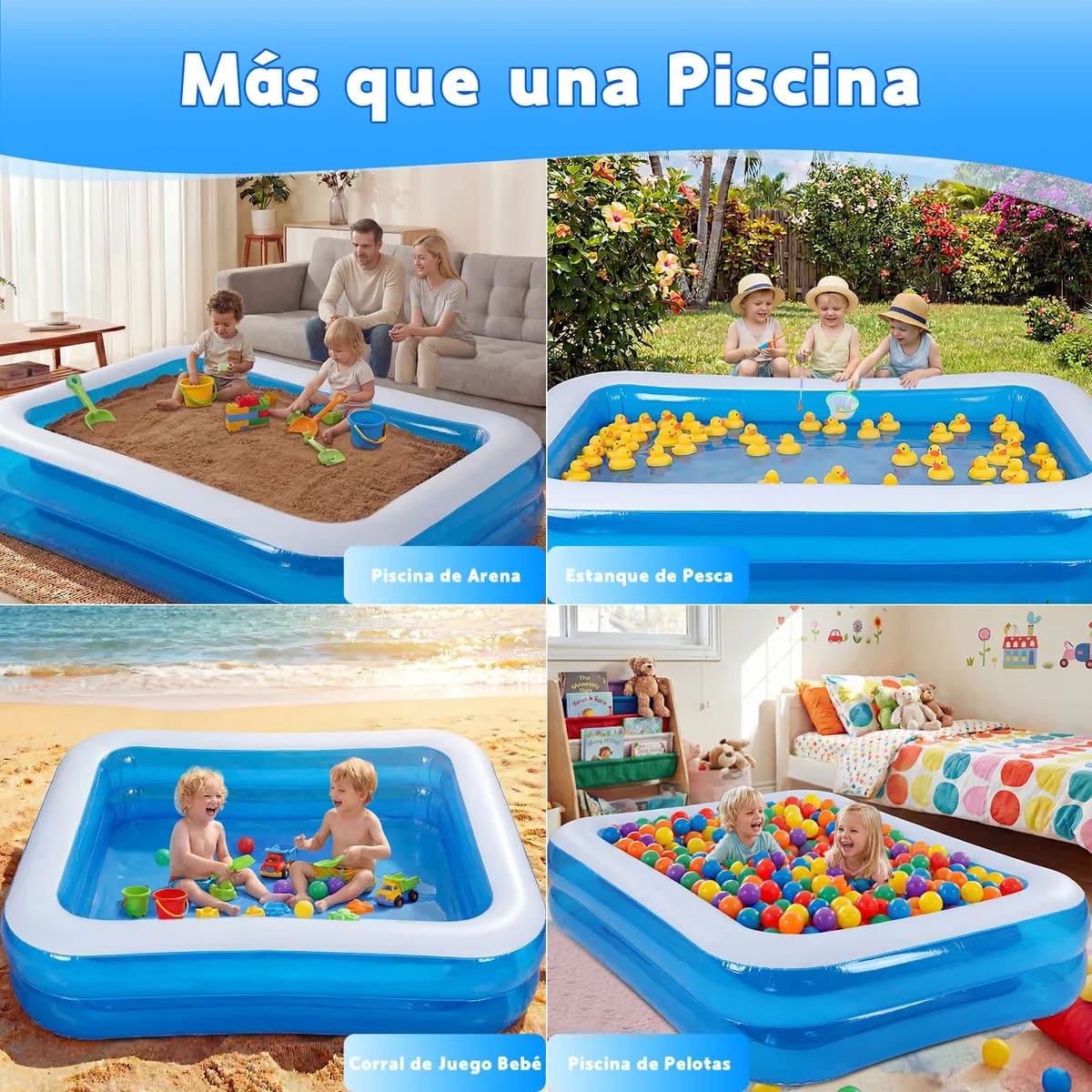 alberca inflable LASPANG | Mercado Libre