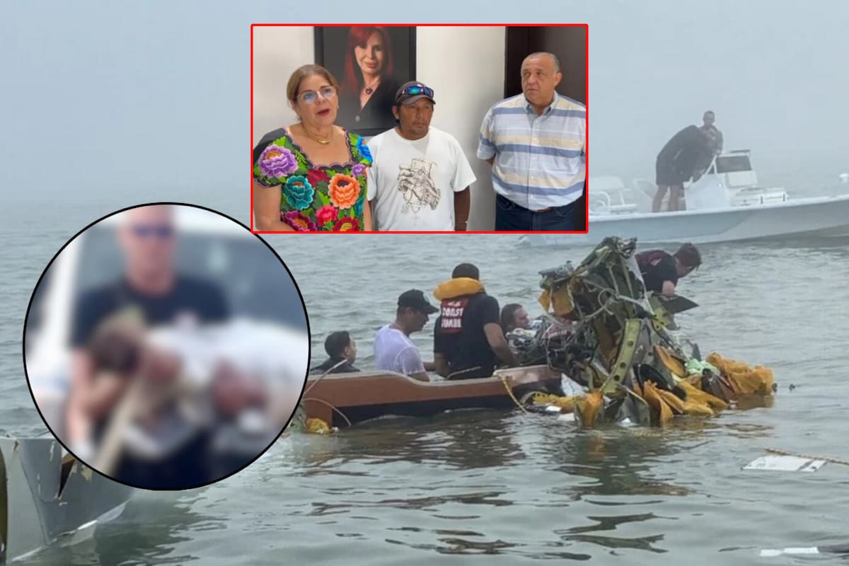 Tras la muerte del pequeño Federico en el accidente del avión de la Marina, su padre recibió la visa humanitaria para poder repatriar el cuerpo de su hija y a su esposa, quien sobrevivió