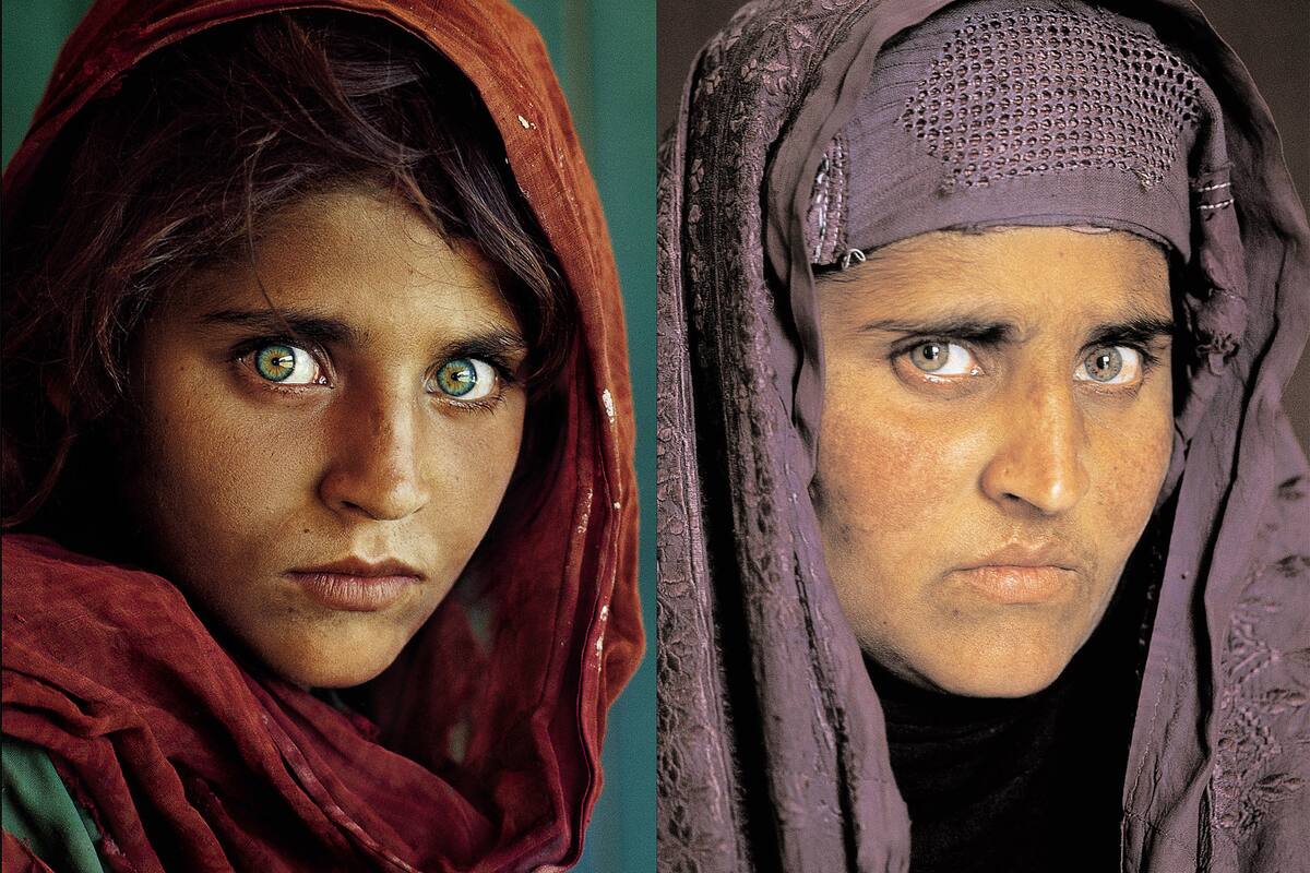 Sharbat Gula: Italia da refugio a la "niña afgana" de ojos verdes de la National Geographic