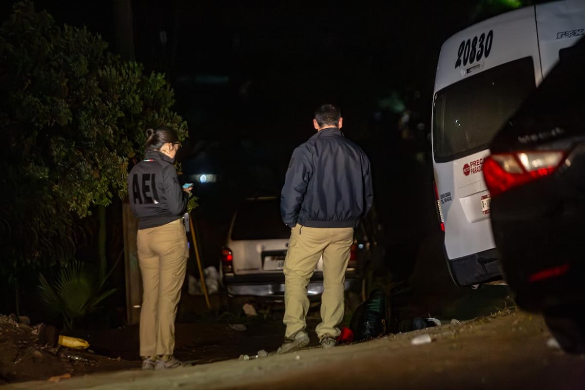 Balean a uno en colonia Ojo de Agua