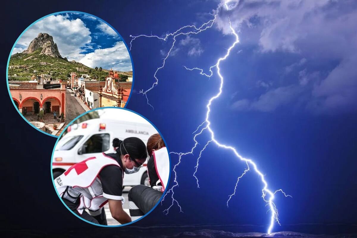 Madre e hija mueren al ser alcanzadas por un rayo en Querétaro