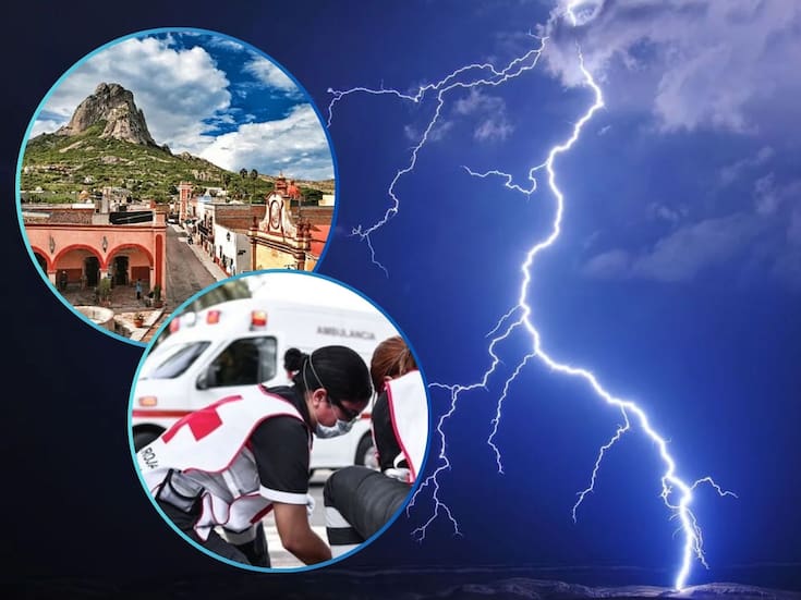 Madre e hija mueren al ser alcanzadas por un rayo en Querétaro