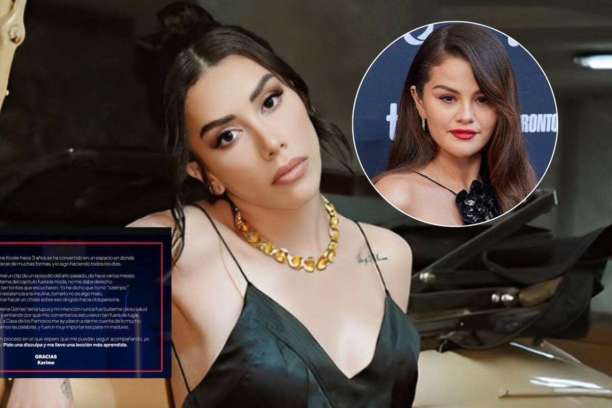 Karime Pindter ofrece disculpas a Selena Gomez por comentarios sobre su apariencia