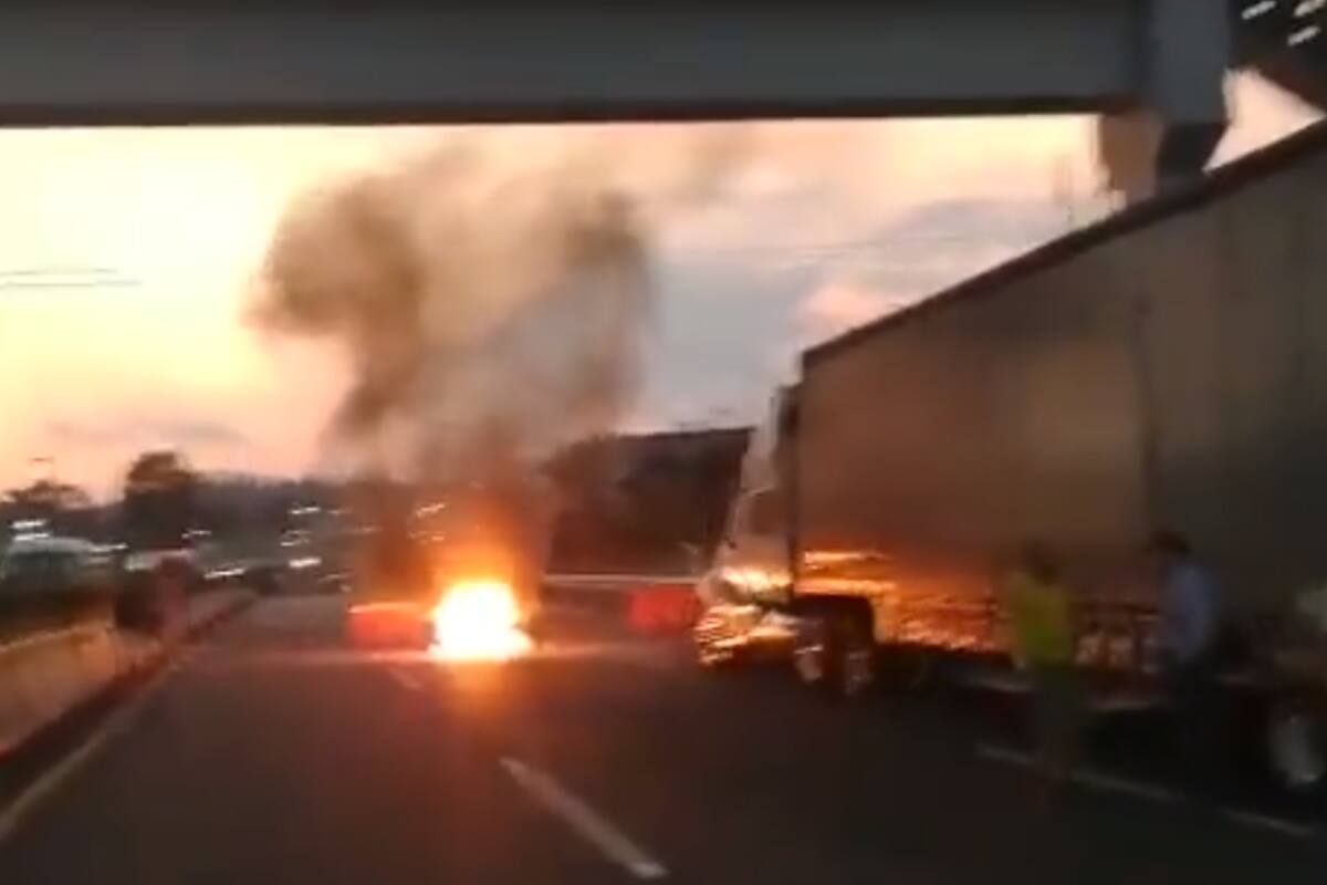 Liberan autopista México-Cuernavaca tras protestas para liberar “linchadores”