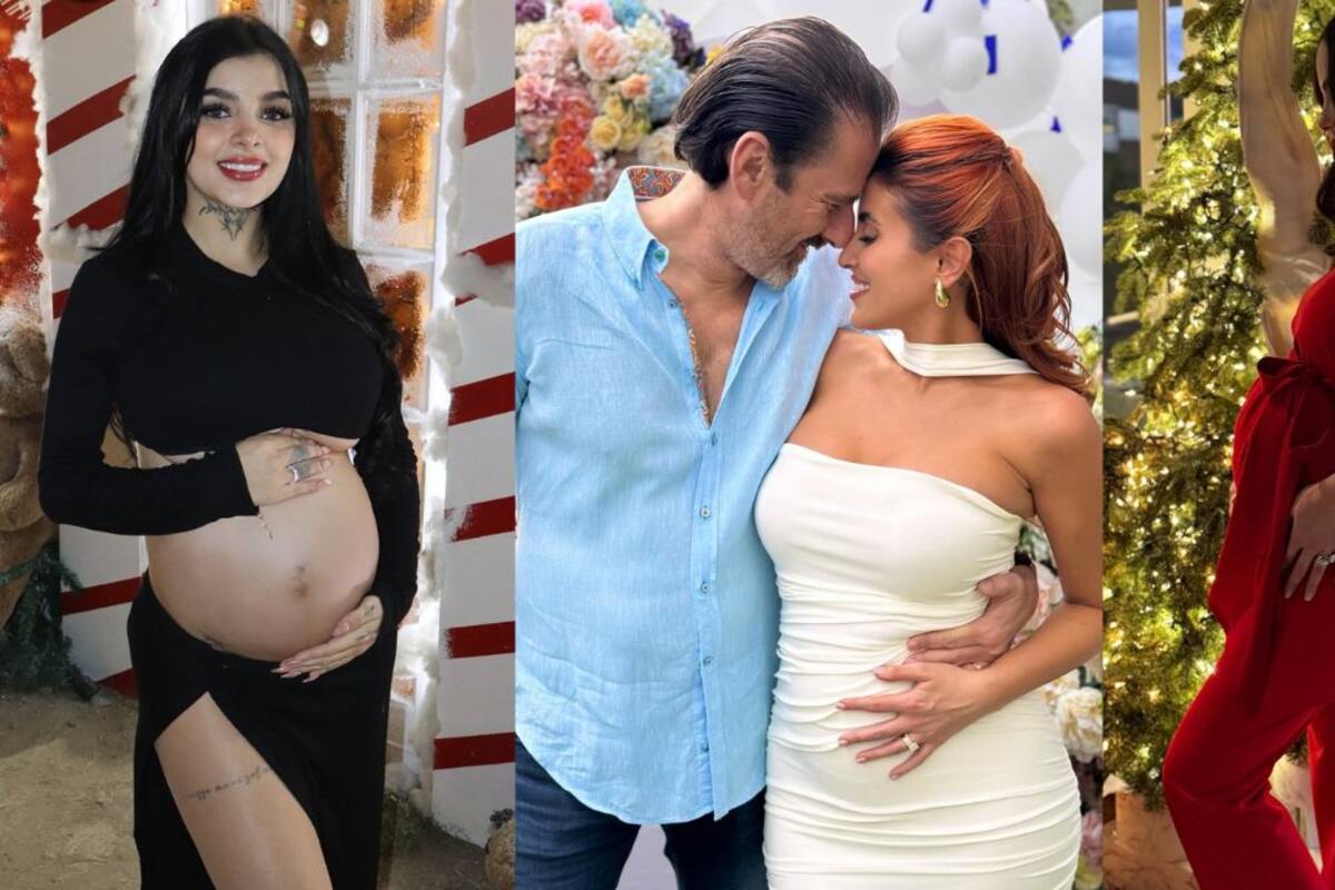 Famosas que esperan un bebé para el 2025