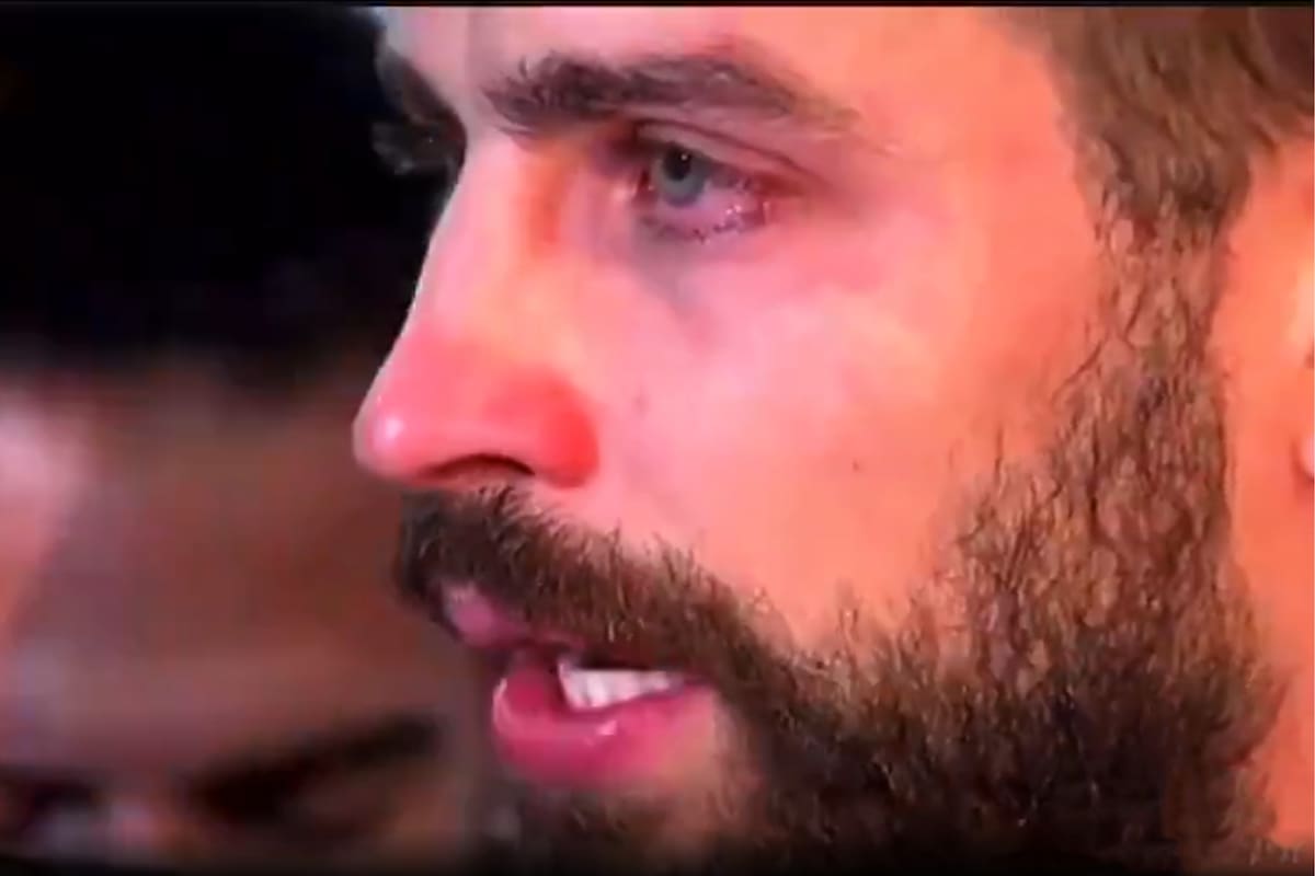 Piqué rompió en llanto en pleno juicio tras declarar por presunta corrupción en la Supercopa de España